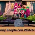 How Many People can Watch Netflix at Once in One Account