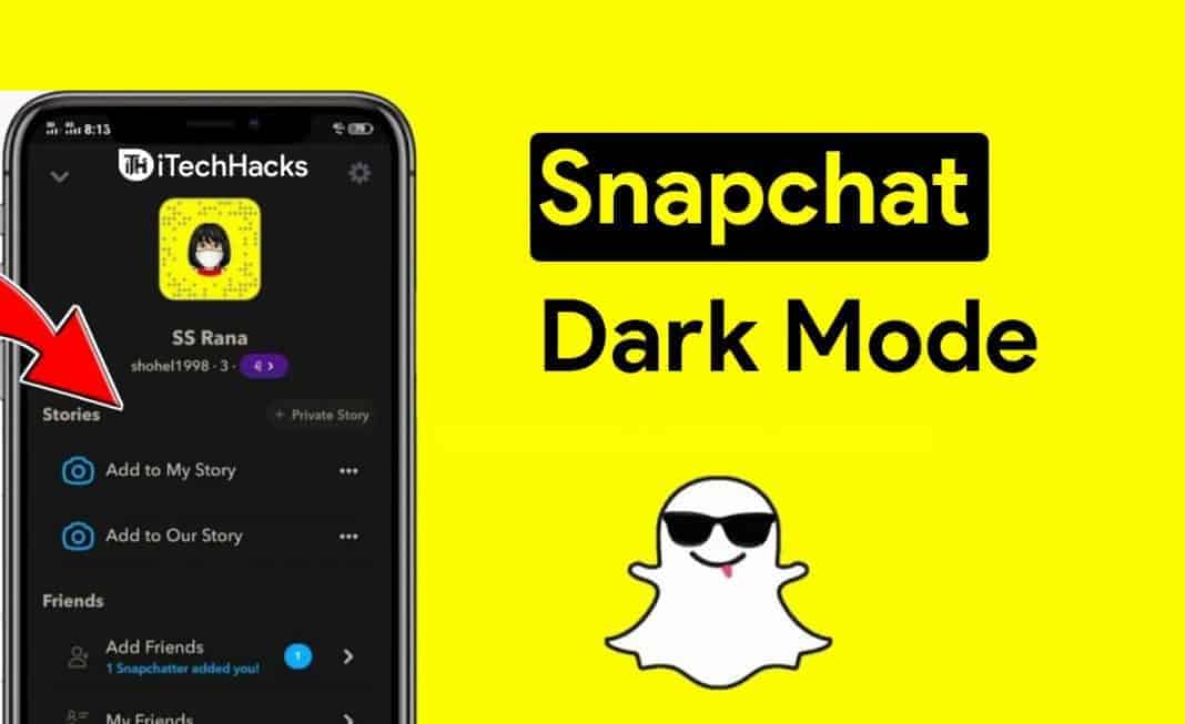 How To Enable Snapchat Dark Mode on Android/iOS [2023]