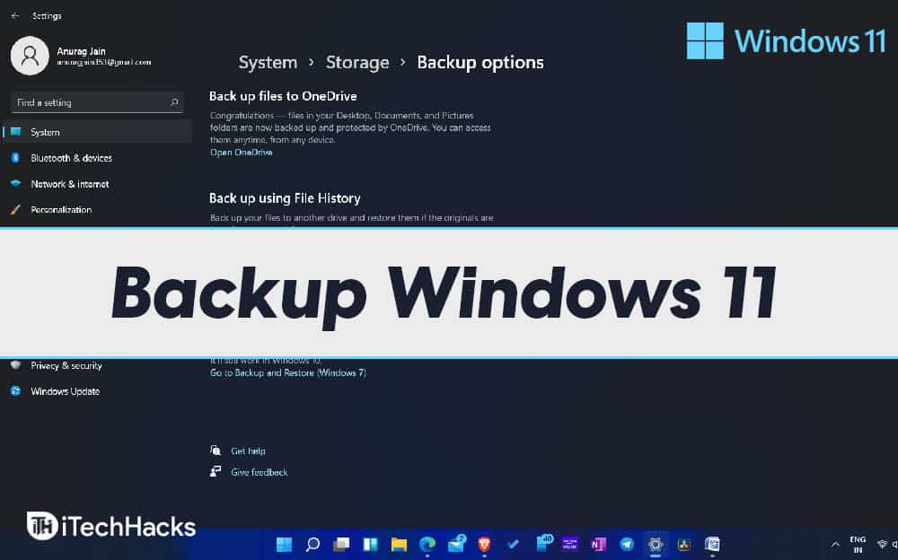 how to backup windows 10 before installing windows 11