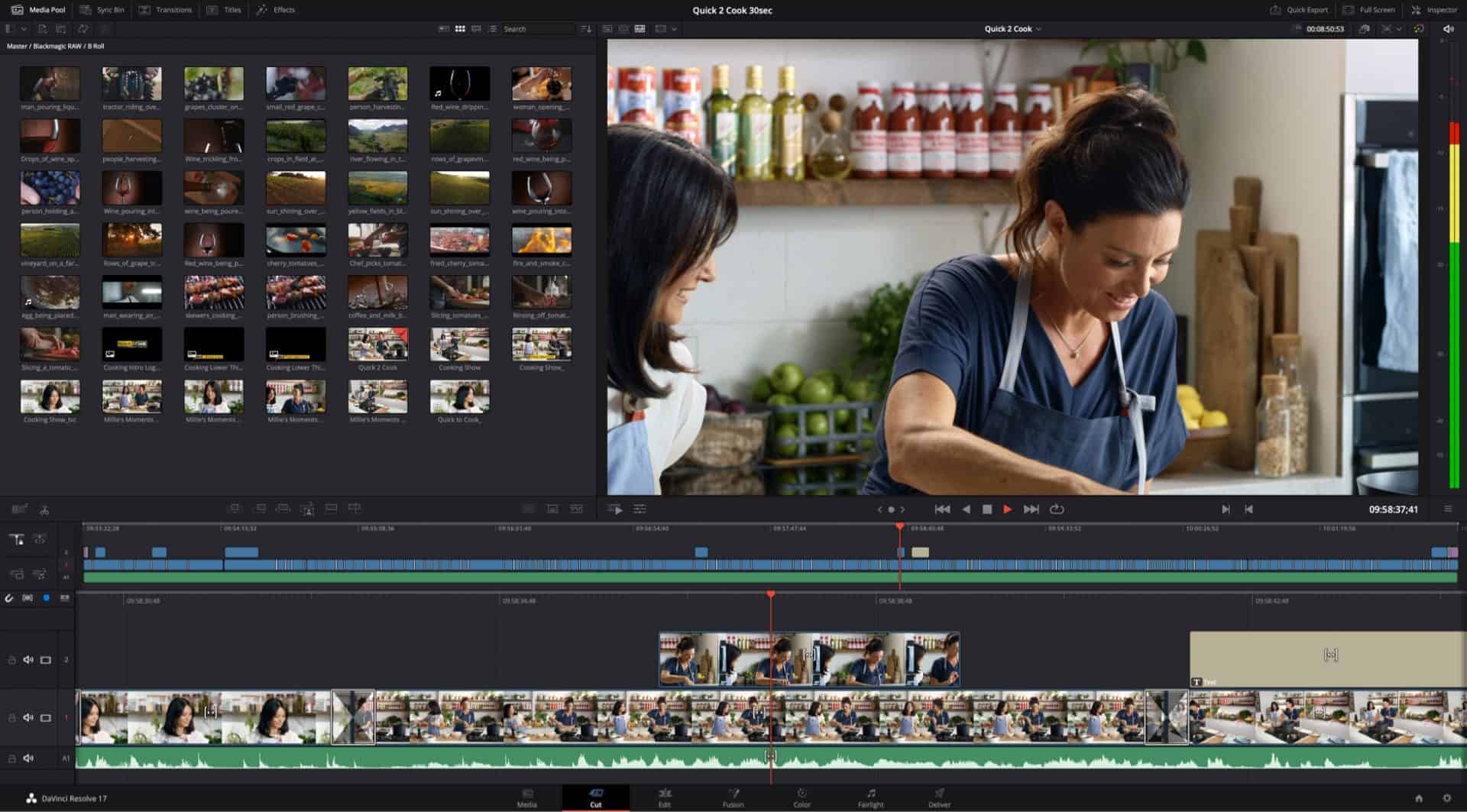 davinci video editing software