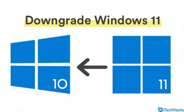 downgrading windows 11 home to windows 10 pro