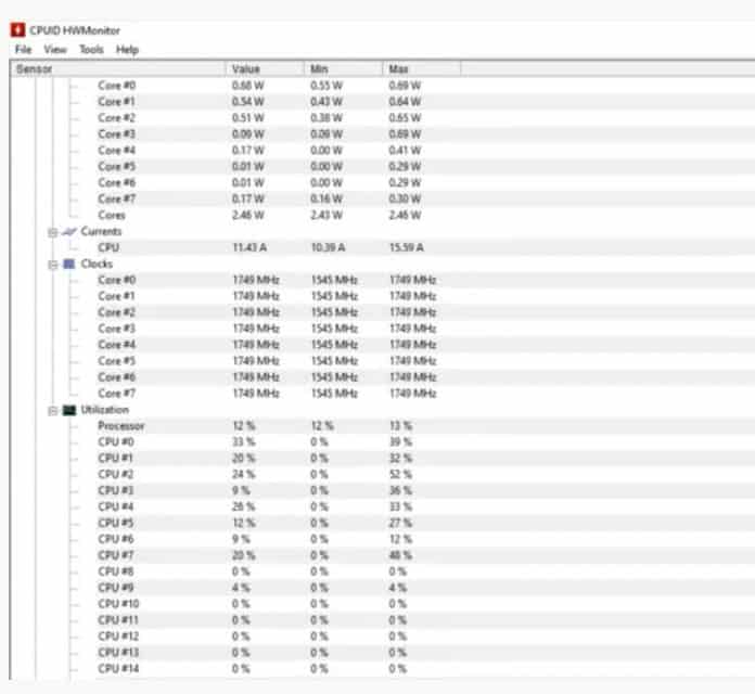 Windows Cpu Temperature