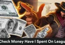 How Much Money Have I Spent On League Of Legends