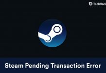 How to Fix Steam Pending Transaction Error