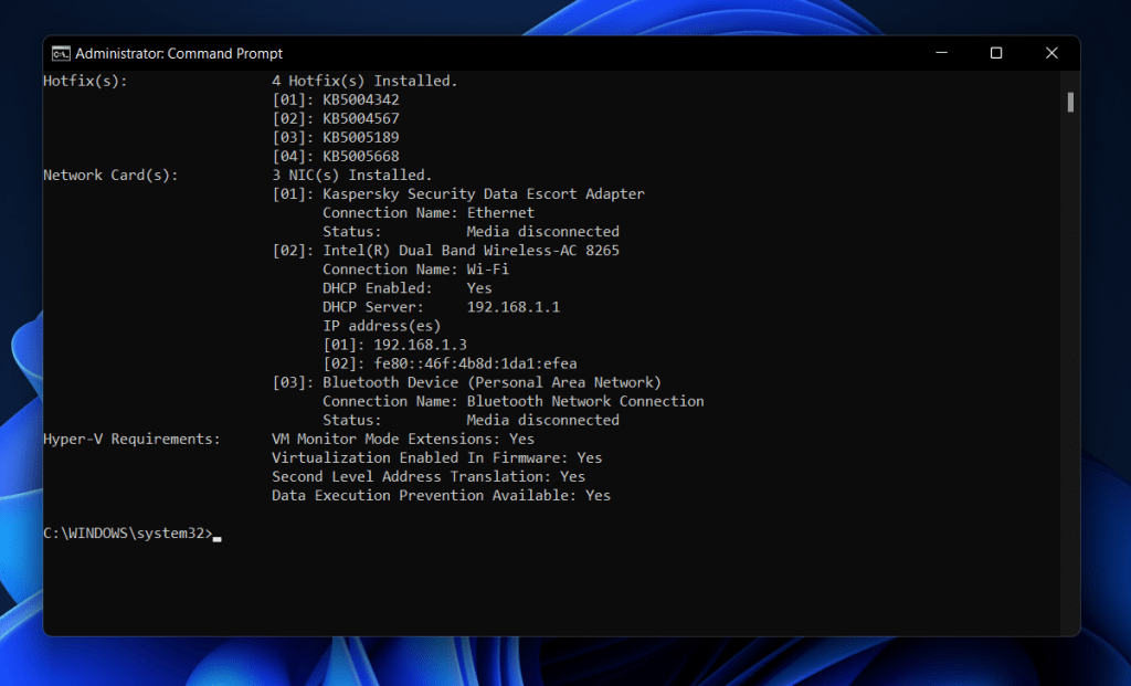 enabling virtualization in bios windows 11