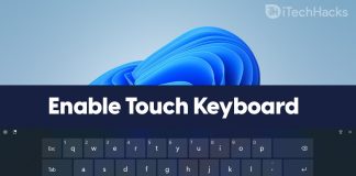 How To Enable Touch Keyboard On Windows 11