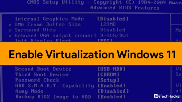 how to enable virtual machine in bios windows 11