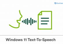 How To Enable Windows 11 Text-To-Speech Voice Typing