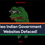 indian govt sites defaced