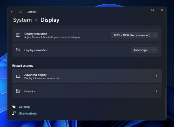 How to Change Display Refresh Rate On Windows 11