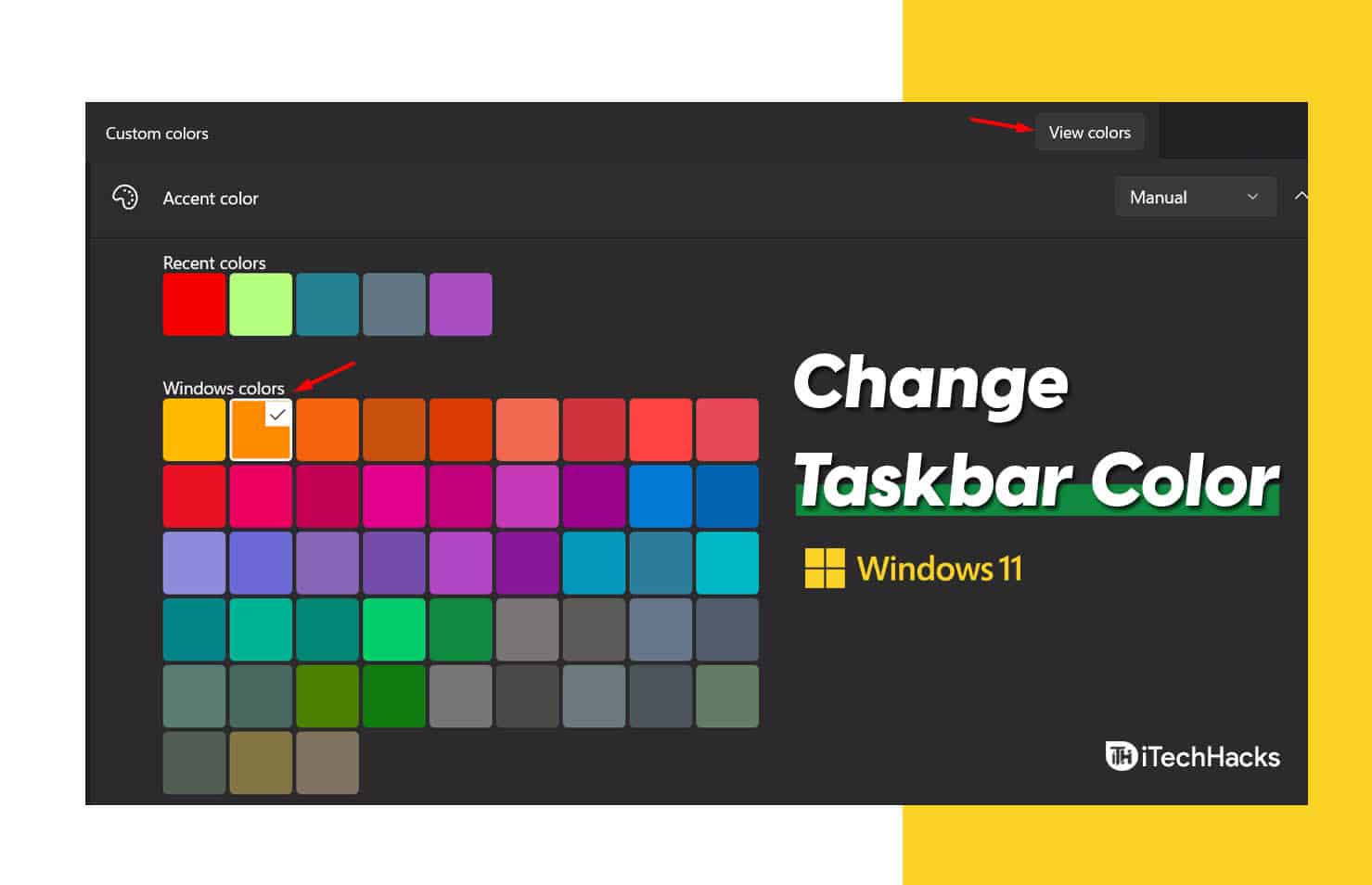 How to Change the Taskbar Color on Windows 11