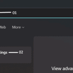 Change the virtual size using advanced system settings – 2