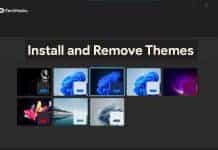 How To Install And Remove Themes In Windows 11