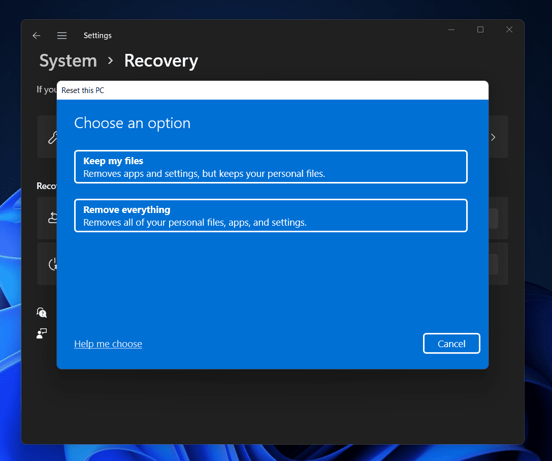 How To Factory Reset Your Windows 11 PC