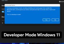 How To Enable Developer Mode In Windows 11