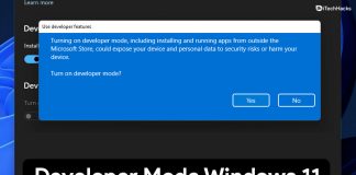 How To Enable Developer Mode In Windows 11