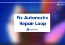 How To Fix Automatic Repair Loop In Windows 11