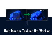 Fix Windows 11 Multi Monitor Taskbar Not Working Properly