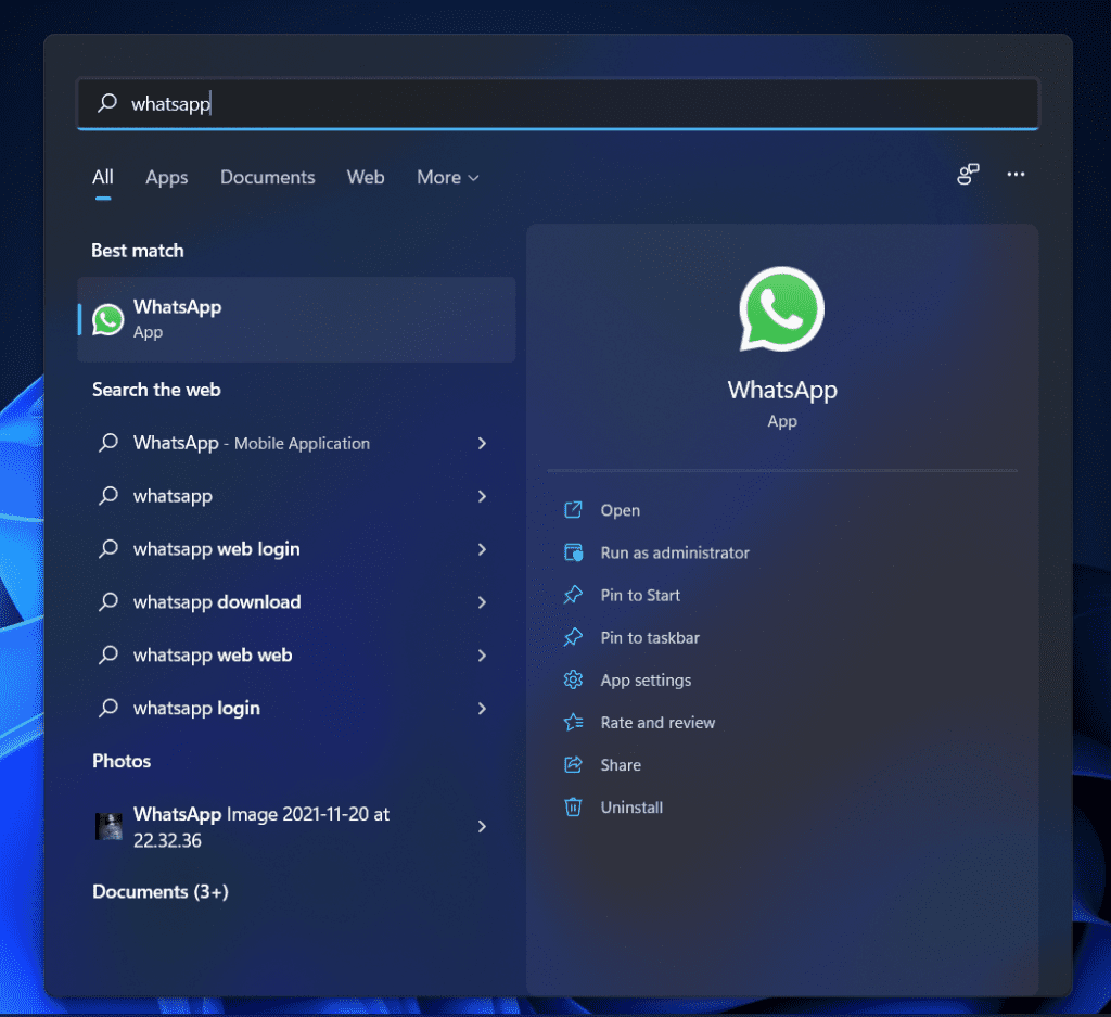 whatsapp app free download for pc windows 11