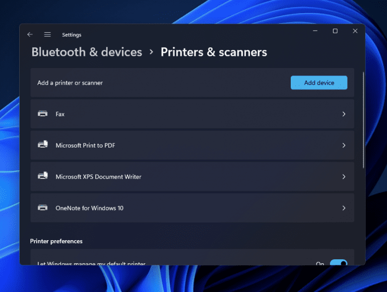 How to Add a Wireless Printer To Windows 11 PC