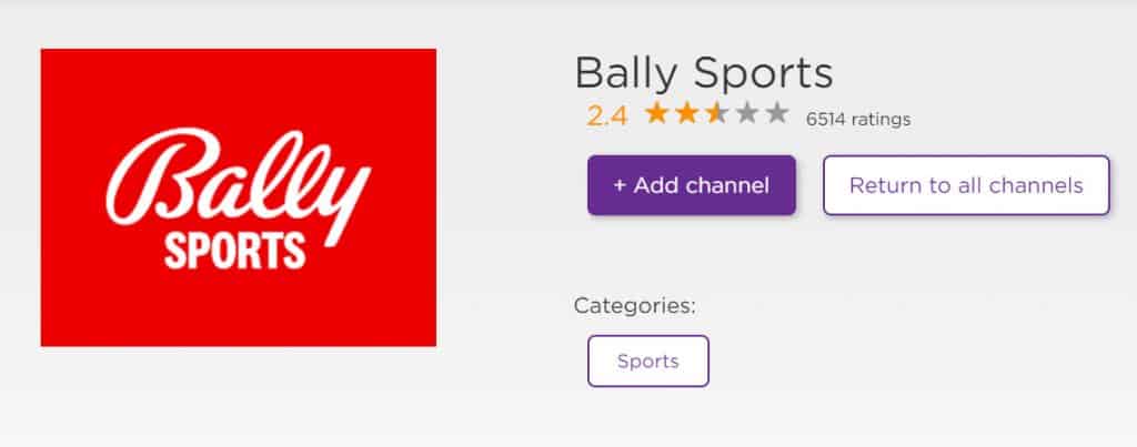 How to Activate ballysports com activate on Roku 2023 - 9