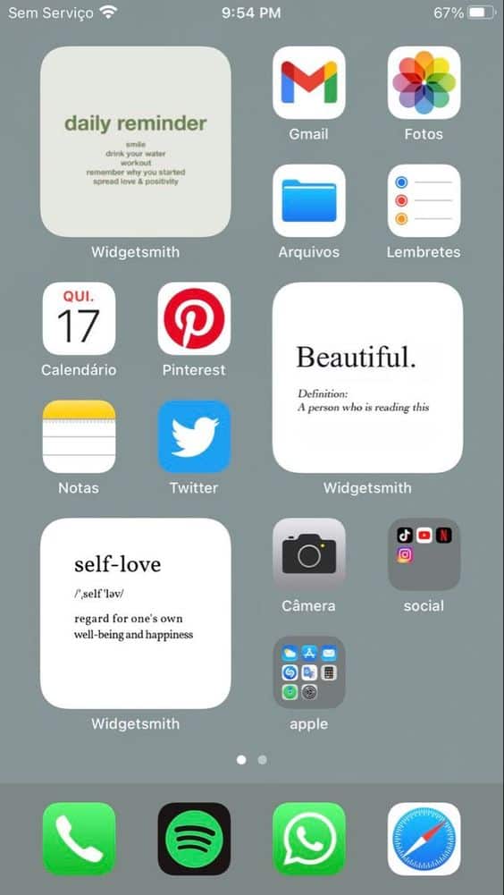 Best iOS 15 Home Screen Ideas of 2023   iPhone Home Screen Layouts - 1