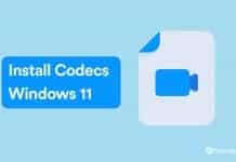 How To Install Codecs On Windows 11