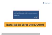 How To Fix Installation Error 0xc1900101 in Windows 11How To Fix Installation Error 0xc1900101 in Windows 11