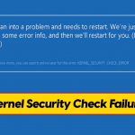 How To Fix Kernel Security Check Failure In Windows 11 How To Fix Kernel Security Check Failure In Windows 11
