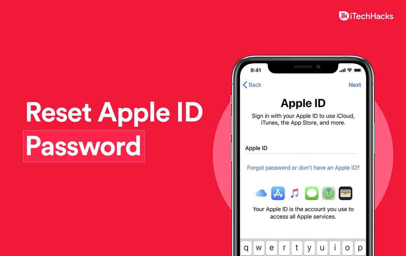 apple itunes password reset