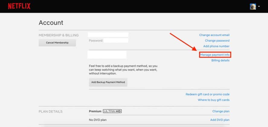 How To Change The Payment Method On Netflix 2023 