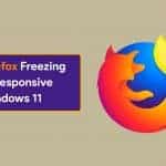 How to Fix Fireยญfox Freezing or Not Respondยญing on Windows 11 Fix Fireยญfox Freezing or Not Respondยญing on Windows 11