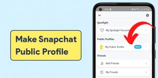 How To Make Public Profile On Snapchat Android/iPhone