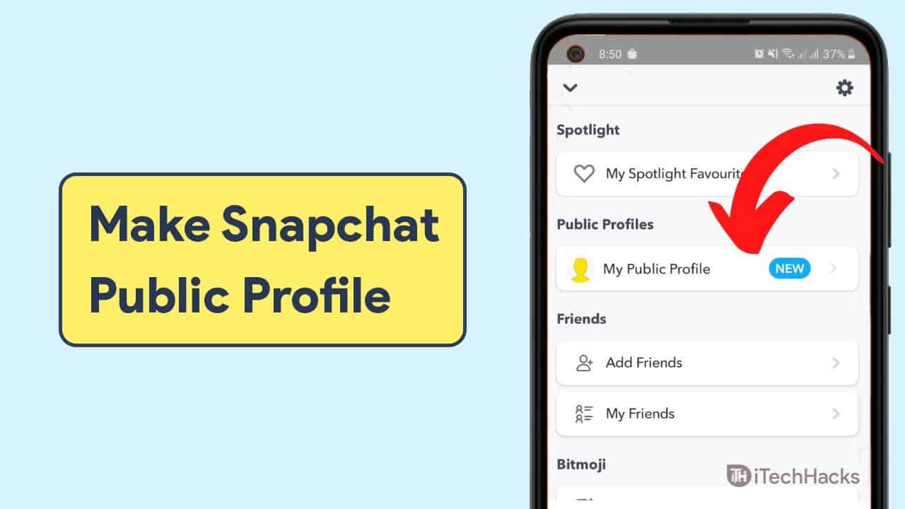 How To Make Public Profile On Snapchat Android iPhone