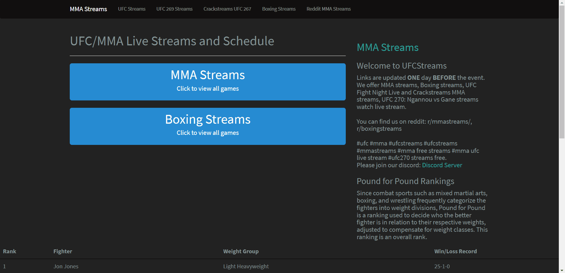 Free MMA Streaming: The Best Sites to Stream
