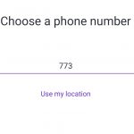 Choose A Phone Number