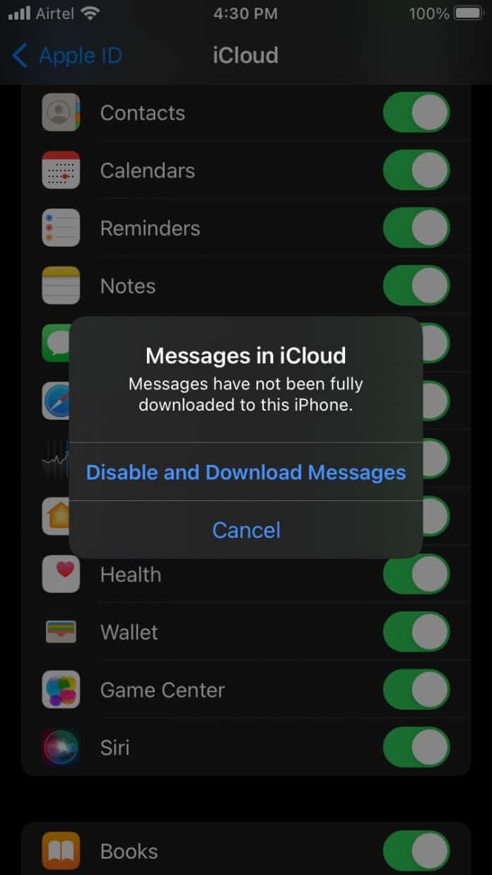 Fix: Downloading Messages From iCloud Stuck on iPhone (2024)