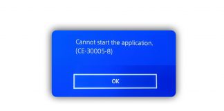 Fix PS4 Cannot Start The Application (CE-30005-8) Error