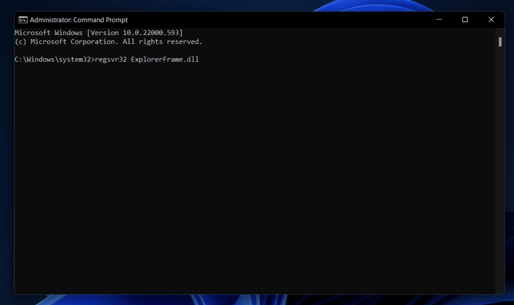 Fix Explorer.exe Error Class Not Registered in Windows 11