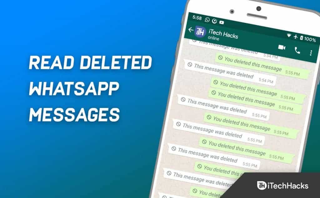 is there a way to read deleted message on whatsapp