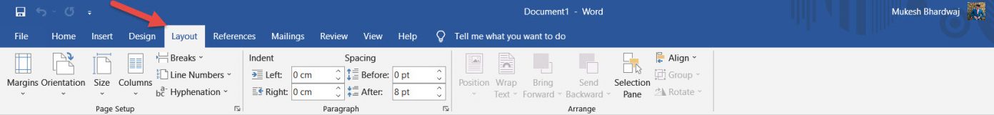 how-to-make-one-page-landscape-in-ms-word-document