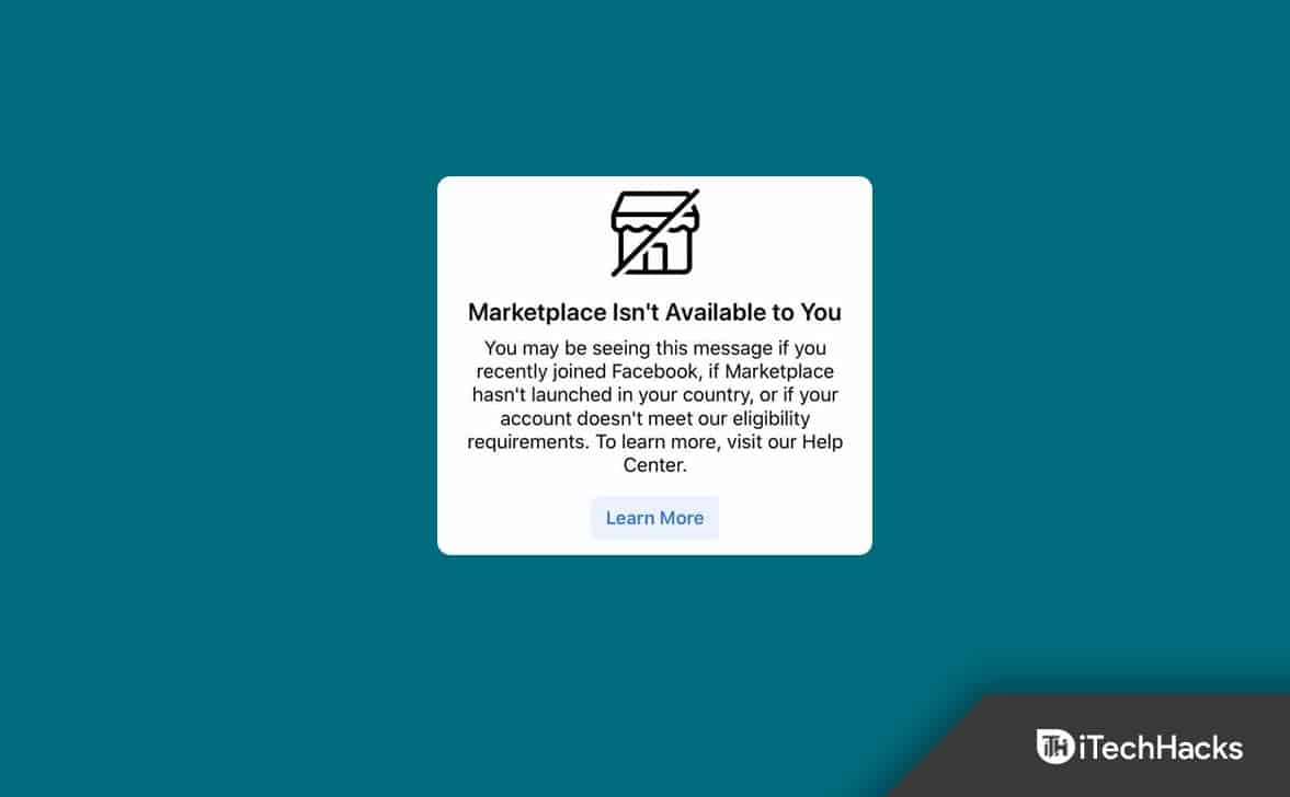 How to Fix Facebook Marketplace Not Working