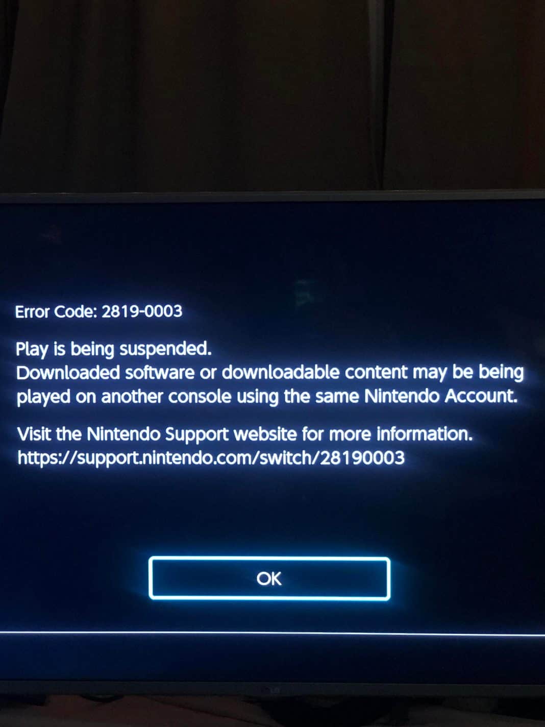 5 Ways To Fix Nintendo Switch 2819-0003 Error (2024)