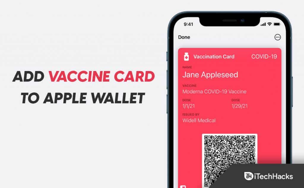 How to Add COVID19 Vaccine Card to Apple Wallet