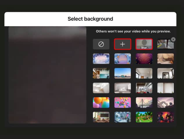 How To Change Your Background on Microsoft Teams in iPad