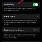 Disable/Re-Enable Assistive Touch