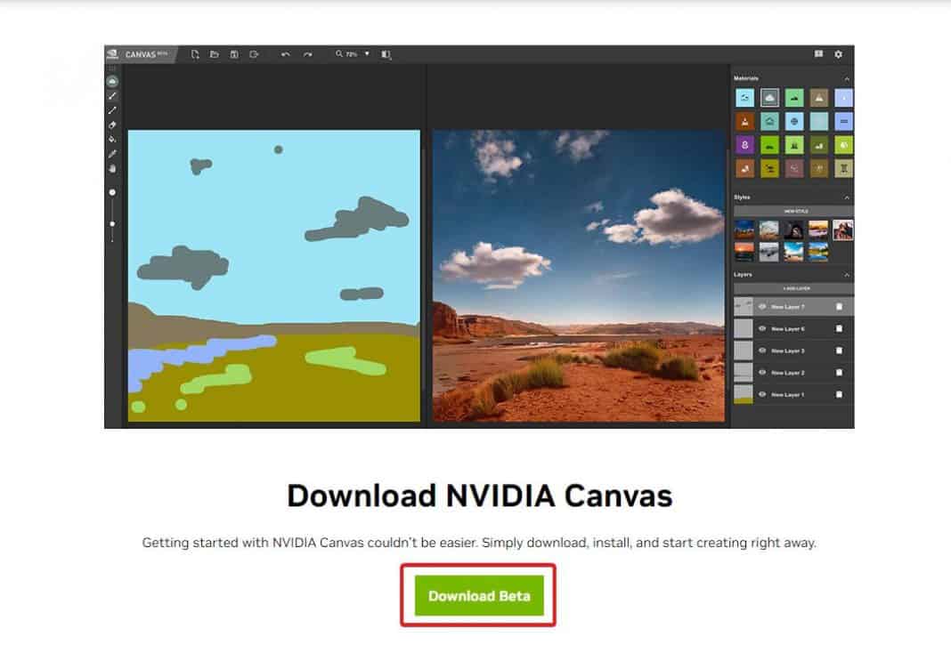 Nvidia canvas