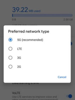 9 Ways To Fix 5G Missing From Preferred Network Type On Android