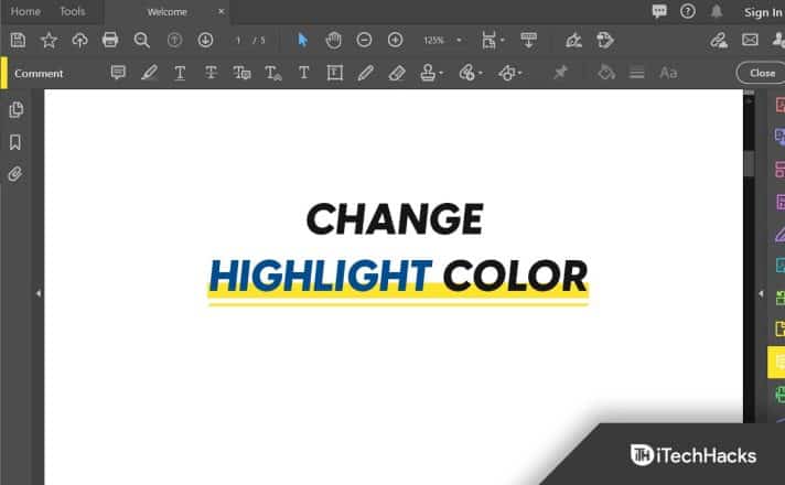 Top 4 Ways to Change Highlight Color in Adobe Acrobat Reader