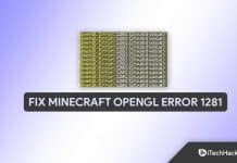 How to Fix Minecraft OpenGL Error 1281